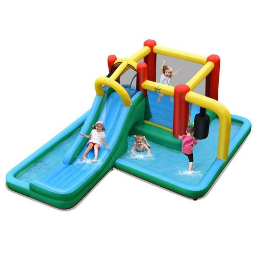 Tweedekans | Coast Opblaasbaar Springkasteel - Met Glijbaan, Kinderen en Baby's, Speelgoed | Buiten | Speeltoestellen, Ophalen of Verzenden