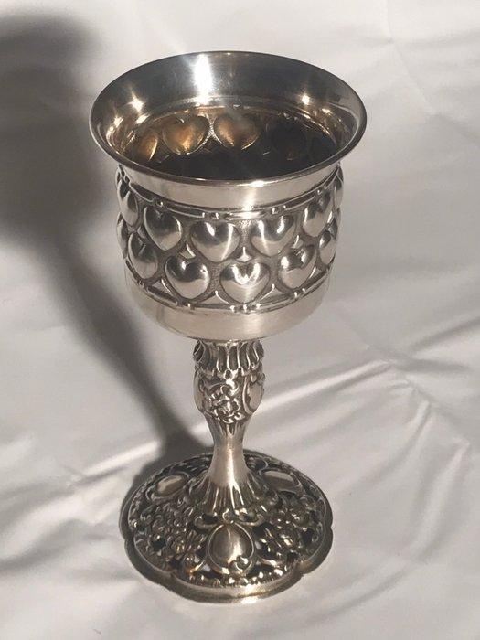 Norwegian - c.1910 - Beker - Art Nouveau - .835 zilver -, Antiek en Kunst, Antiek | Zilver en Goud