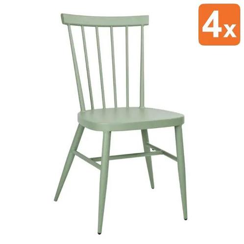 Stoelen | WINDSOR | Aluminium | Green | In-/Outdoor |, Zakelijke goederen, Horeca | Keukenapparatuur, Nieuw in verpakking, Verzenden