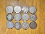France. Louis Philippe I. 5 Francs Anni diversi (12 monete), Postzegels en Munten