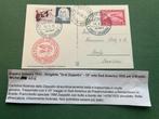 Omslag ansichtkaart - Vlucht L Z Graf Zeppelin 10°, Postzegels en Munten, Postzegels | Europa | Duitsland, Gestempeld