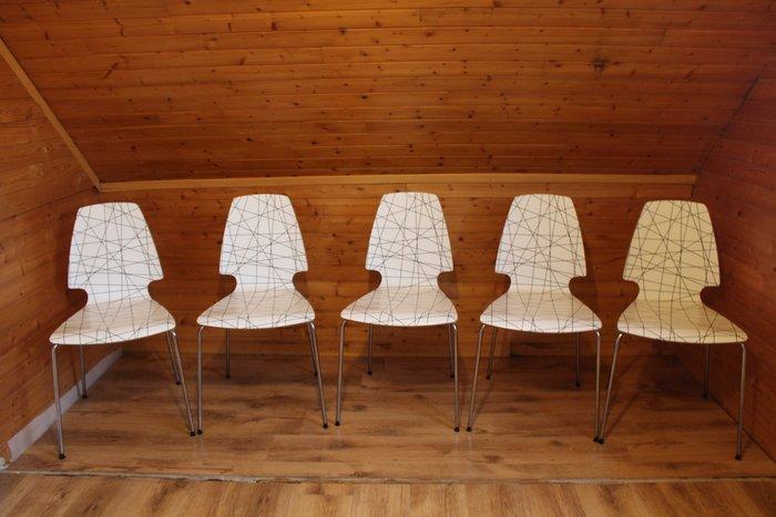 IKEA - Johanna Jelinek - Chaise - Bouleau - Cinq chaises,, Antiquités & Art, Antiquités | Meubles | Chaises & Canapés