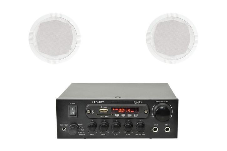 Adastra Shop 4 Plafond Inbouw Speakerset Voor Winkels, Audio, Tv en Foto, Luidsprekerboxen