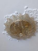 Murano - Kroonluchter - Muranoglas - Murano goud reusachtig, Antiek en Kunst