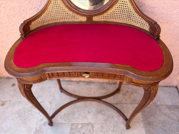 Coiffeuse - Bois - Coiffeuse vintage, Antiquités & Art, Curiosités & Brocante