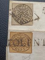 Anciens états italiens - États pontificaux - 2 bustes de, Gestempeld