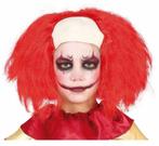 Rode Pruik Clown Kind, Nieuw, Verzenden