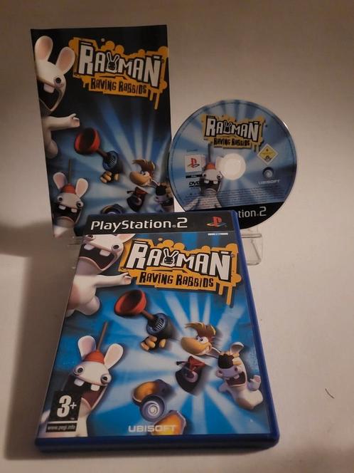 Rayman Raving Rabbids Playstation 2, Consoles de jeu & Jeux vidéo, Jeux | Sony PlayStation 2, Enlèvement ou Envoi