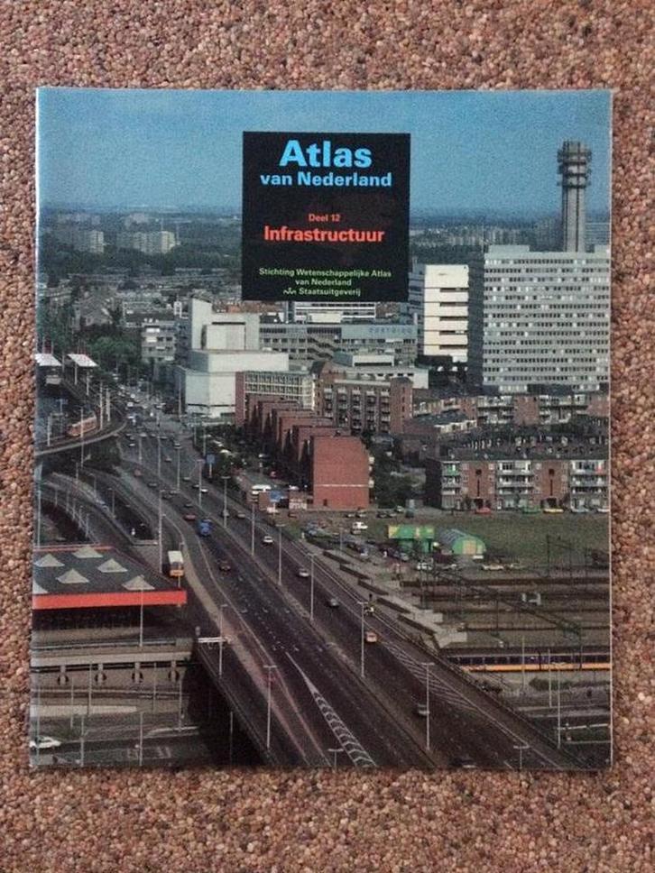 Atlas van Nederland, deel 12 infrastructuur 9789012050128, Boeken, Wetenschap, Zo goed als nieuw, Verzenden
