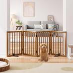 Hondenhek - Veiligheidshek -  188x60 cm - Bruin - Semiocthom, Dieren en Toebehoren, Verzenden, Nieuw