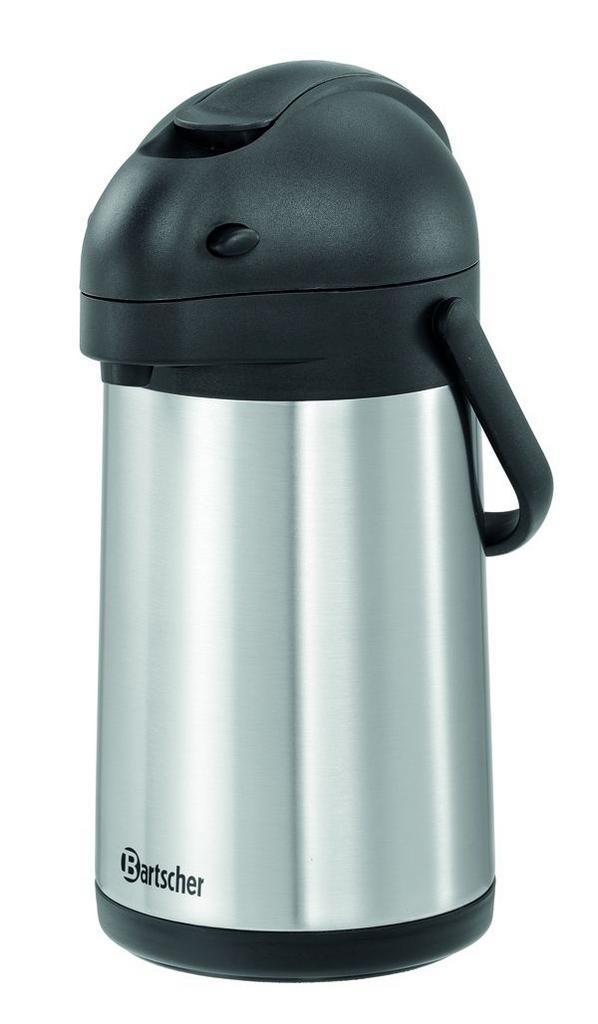 Pompkan geïsoleerd zilver/zwart | 1,9 liter |, Zakelijke goederen, Horeca | Keukenapparatuur, Nieuw in verpakking, Verzenden