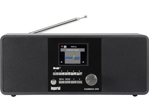 Imperial DABMAN i200 - DAB+ FM + internet radio - Zwart, Huis en Inrichting, Woonaccessoires | Overige, Nieuw, Verzenden
