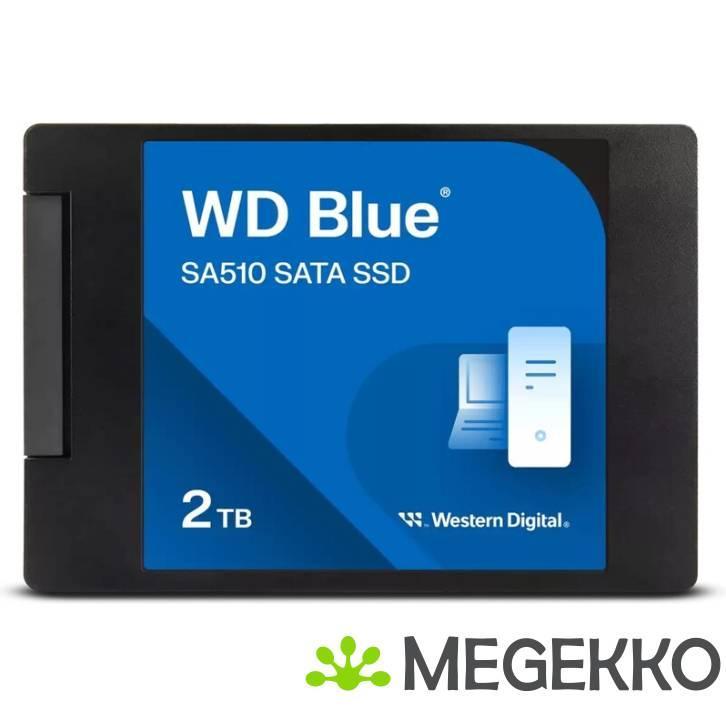 WD SSD Blue SA510 2TB SATA, Computers en Software, Harde schijven, Nieuw, Verzenden