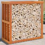vidaXL Houtblokhouder 108x52x106 cm massief grenenhout, Verzenden