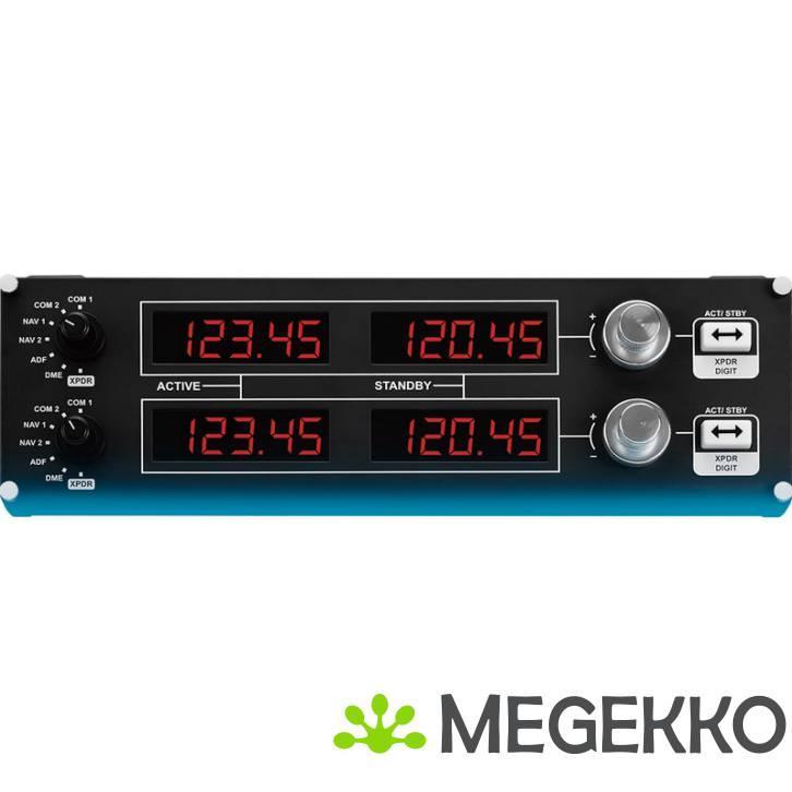 Logitech-G Pro Flight Radio Panel Vluchtsimulator, Computers en Software, Joysticks, Nieuw, Verzenden
