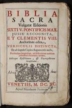 Biblia Sacra Vulgatae Editionis Sixti V.Pontificis Max., Antiek en Kunst, Antiek | Boeken en Manuscripten