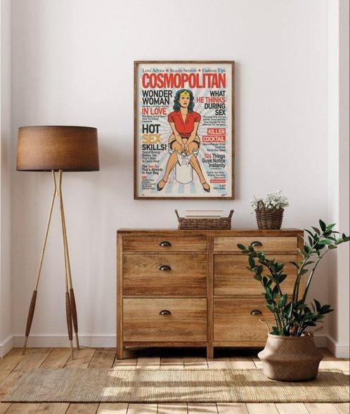 Kobalt (1970) - The world will wait - Wonder Woman (magazine, Antiek en Kunst, Kunst | Designobjecten