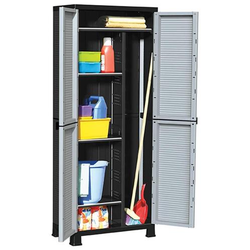 vidaXL Opbergkast 68x39x171,5 cm kunststof, Huis en Inrichting, Kasten | Overige, Nieuw, Verzenden
