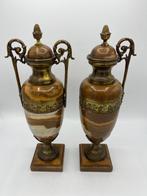 Cassolette (2) - Bronze, Onyx, Antiek en Kunst