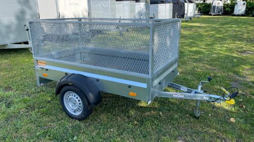 Humbaur Steely 750kg met gaasrekwerk - aanhangwagen, Auto diversen, Aanhangers en Bagagewagens, Nieuw, Ophalen