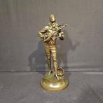 Adolphe Jean Lavergne (1852-1901) - sculptuur, Pierrot with