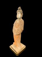 Chinois ancien, empire unifié des Tang Terre cuite Fat Lady., Verzamelen