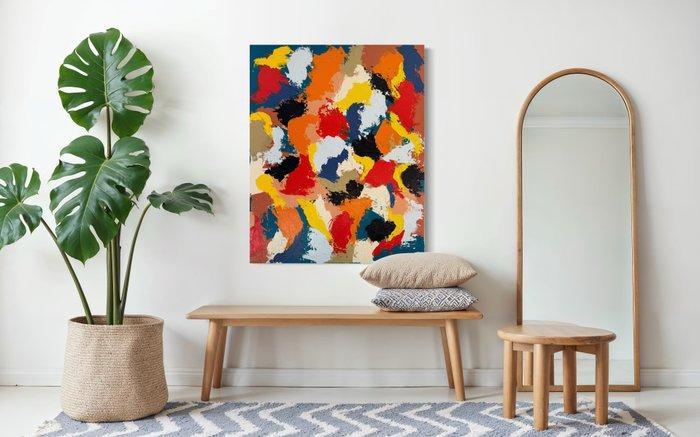 David Pasquinelli (XX) - Chaos 01, Antiek en Kunst, Kunst | Schilderijen | Modern