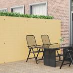 vidaXL Tuinhek Dubbelzijdig Geel 1,8x5 m PVC, Tuin en Terras, Verzenden, Nieuw