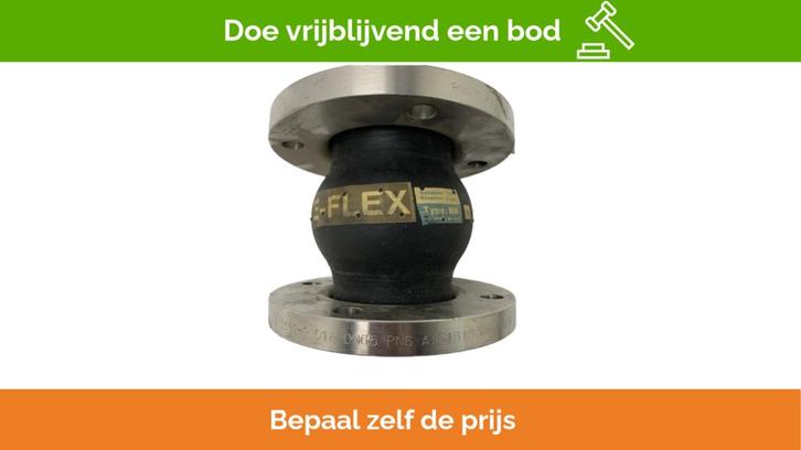 Bieden: Flexible Rubber Compensator DN65 PN10/16, Watersport en Boten, Bootonderdelen, Ophalen of Verzenden