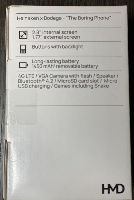 Nokia Powered By Bodega 2660 Flip Heineken - The Boring, Consoles de jeu & Jeux vidéo, Consoles de jeu | Accessoires Autre