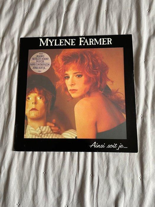 Mylène Farmer - Cendres de lune & Ainsi soit je... - 1st, Cd's en Dvd's, Vinyl Singles