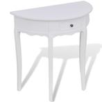 Wandtafel met Lade Wit | Retour Deal | Voor de Hal!, Verzenden, Nieuw
