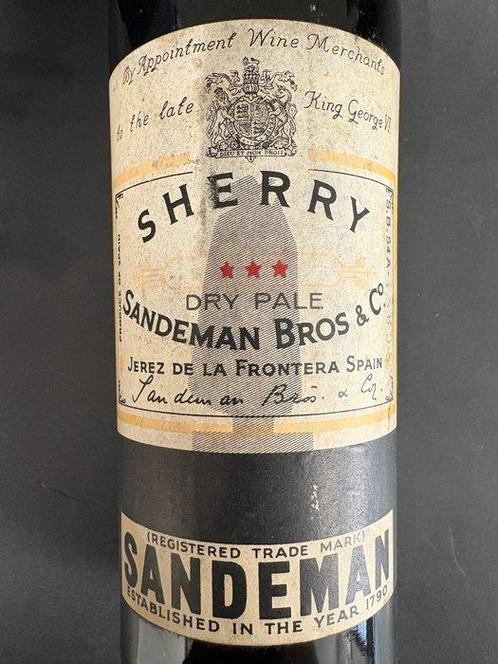 Sandeman, Sherry - Jerez - 6 Flessen (0.75 liter), Verzamelen, Wijnen