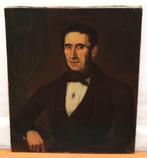 École espagnole (XIX) - Retrato de un caballero