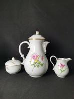 Meissen Blume - Caffettiera (26cm), Lattiera, Zuccheriera -, Antiek en Kunst