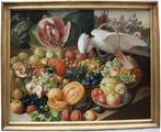 Leopold von Stoll (1808-1889) - Magnificent still life with, Antiek en Kunst, Kunst | Schilderijen | Klassiek