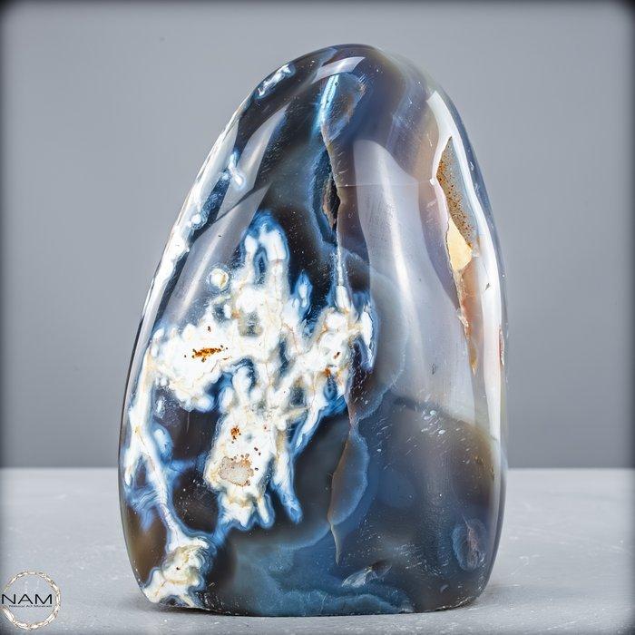 Natuurlijke Orca agaat Vrije vorm- 1007.77 g, Verzamelen, Mineralen en Fossielen