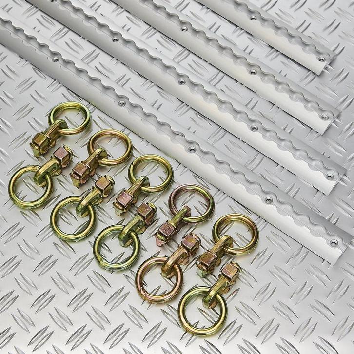 Datona Bindrails (4 stuks) voor bedrijfswagens - 150 cm,, Doe-het-zelf en Bouw, Overige Doe-Het-Zelf en Bouw, Ophalen of Verzenden