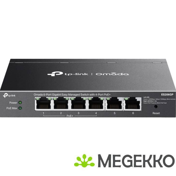 TP-Link Omada ES206GP netwerk-switch Managed Gigabit, Computers en Software, Overige Computers en Software, Nieuw, Verzenden