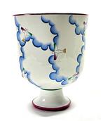 Coppa Richard Ginori - Design Giò Ponti Aeroplani e Nuvole