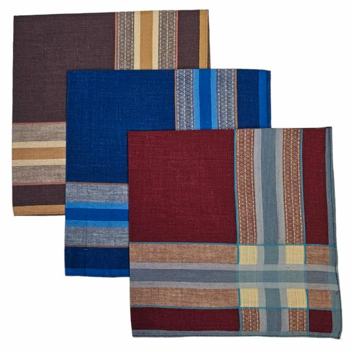 Fako Fashion - Heren Zakdoeken - Zakdoek - 100% Katoen -, Kleding | Heren, Overige Herenkleding, Verzenden