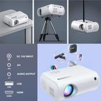 P80W Mini Projector - 5000 Lumen - 720p - Screen Mirroring, Audio, Tv en Foto, Diaprojectoren, Verzenden, Nieuw