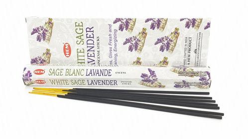 HEM Wierook - White Sage Lavender  - Slof / Voordeelbox (..., Huis en Inrichting, Woonaccessoires | Overige, Nieuw, Ophalen of Verzenden