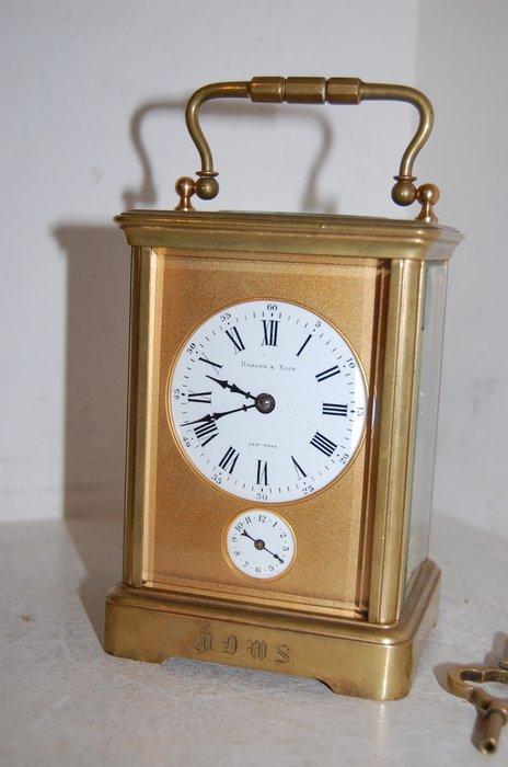 Reisklok - Messing - 1850-1900, Antiek en Kunst, Antiek | Klokken