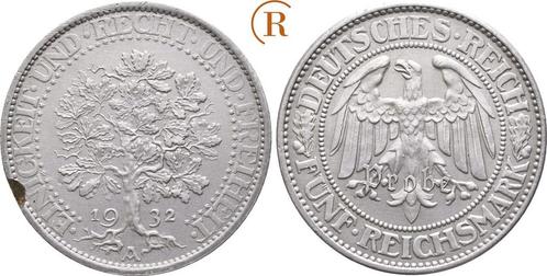5 Reichsmark Probe 1932 A Weimarer Republik:, Timbres & Monnaies, Monnaies | Europe | Monnaies non-euro, Envoi