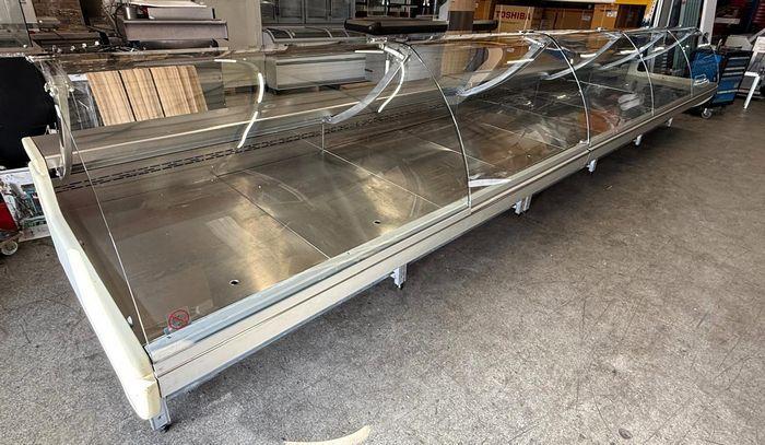 RVS Koeltoonbank, Koelvitrine, Koeling, Koeltoog 250cm en, Elektronische apparatuur, Koelkasten en IJskasten