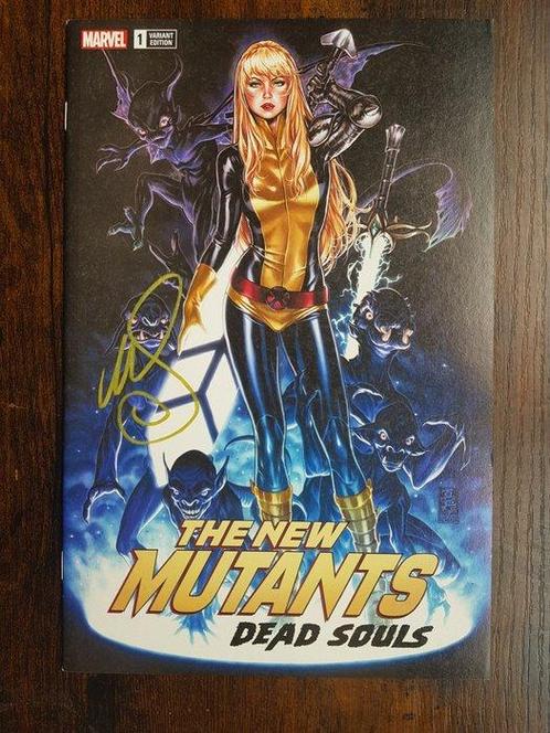 New Mutants: Dead Souls #1 - Comic Sketch Art Mark Brooks, Boeken, Strips | Comics