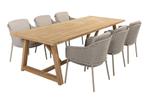 4 Seasons Outdoor Eros tuinset met Noah teak tafel met blad, Nieuw