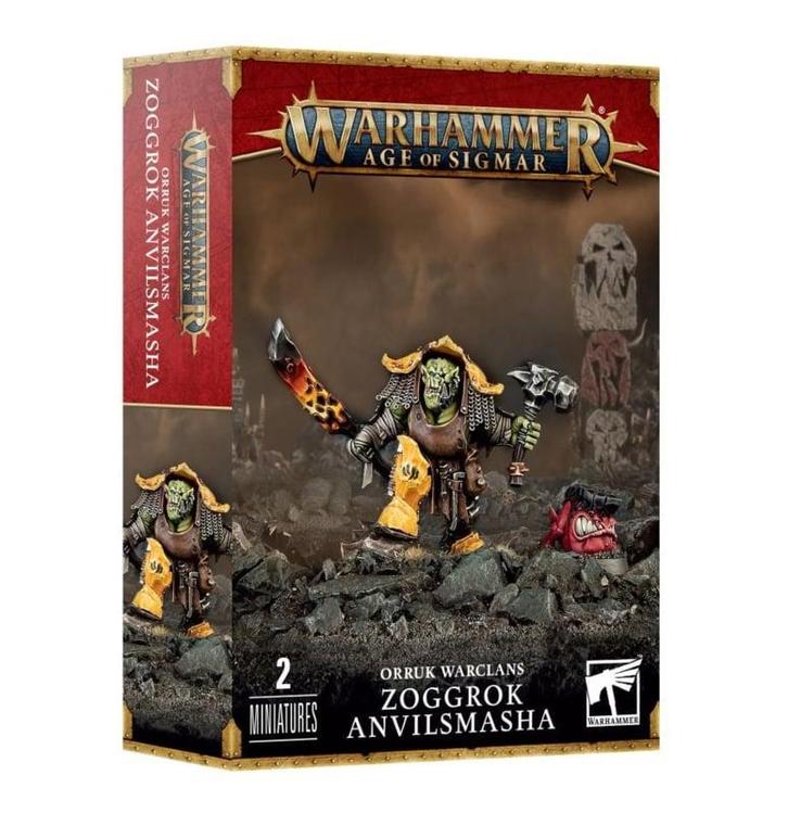Orruk Warclans Zoggrok Anvilsmasha (Warhammer Age of Sigmar, Hobby en Vrije tijd, Wargaming, Ophalen of Verzenden