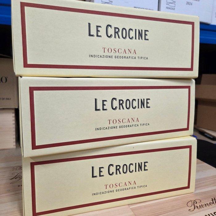 2024 Le Crocine - Toscane IGT - 3 Magnums (1.5L), Verzamelen, Wijnen